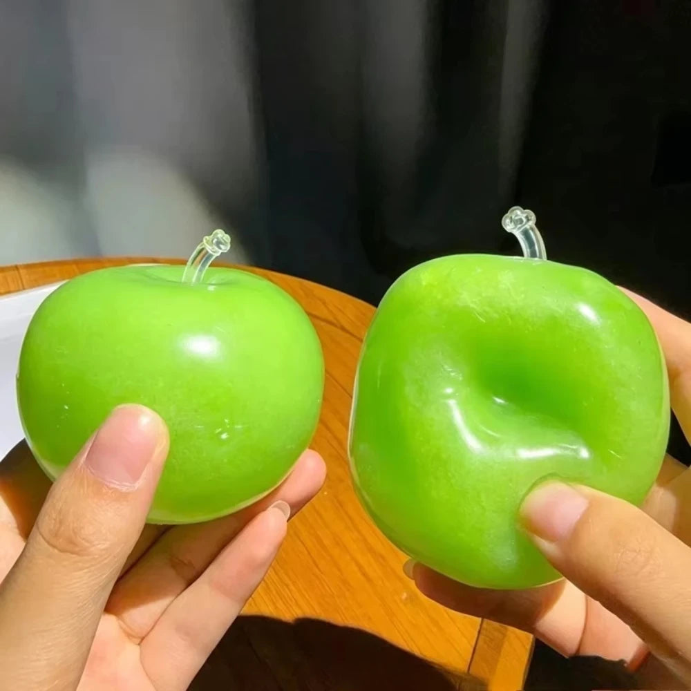 Green Apple Slow Rising Squishy Fidget Toy
