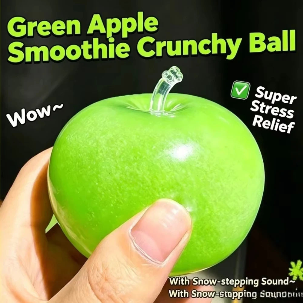 Green Apple Slow Rising Squishy Fidget Toy